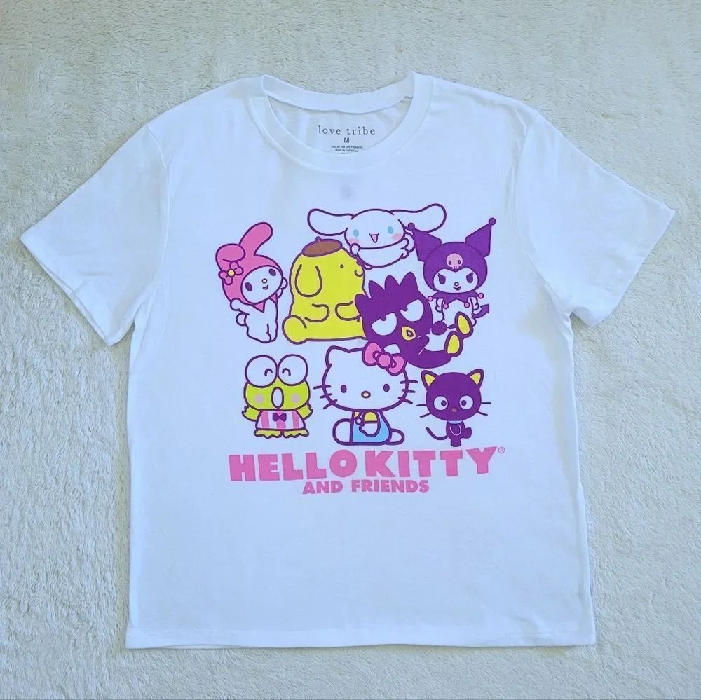 Love❤️ Tribe Hello👋 Kitty🐈 and Friends Tee👕 - NWOT